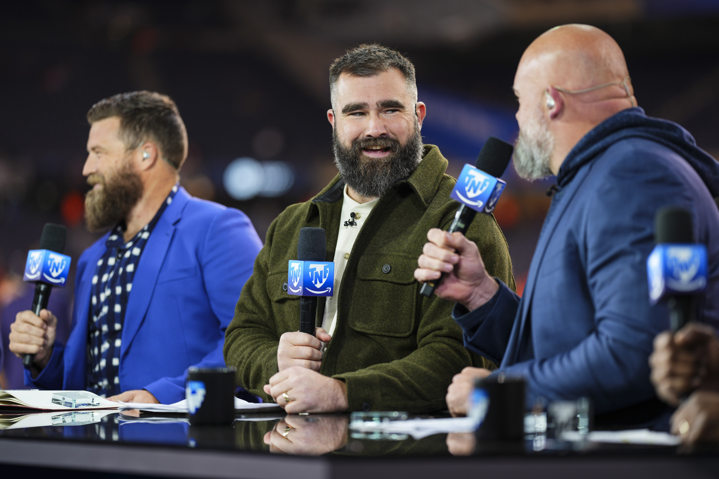 Jason Kelce Describes 'Whirlwind' Amid Travis and Taylor Swift's Love Life