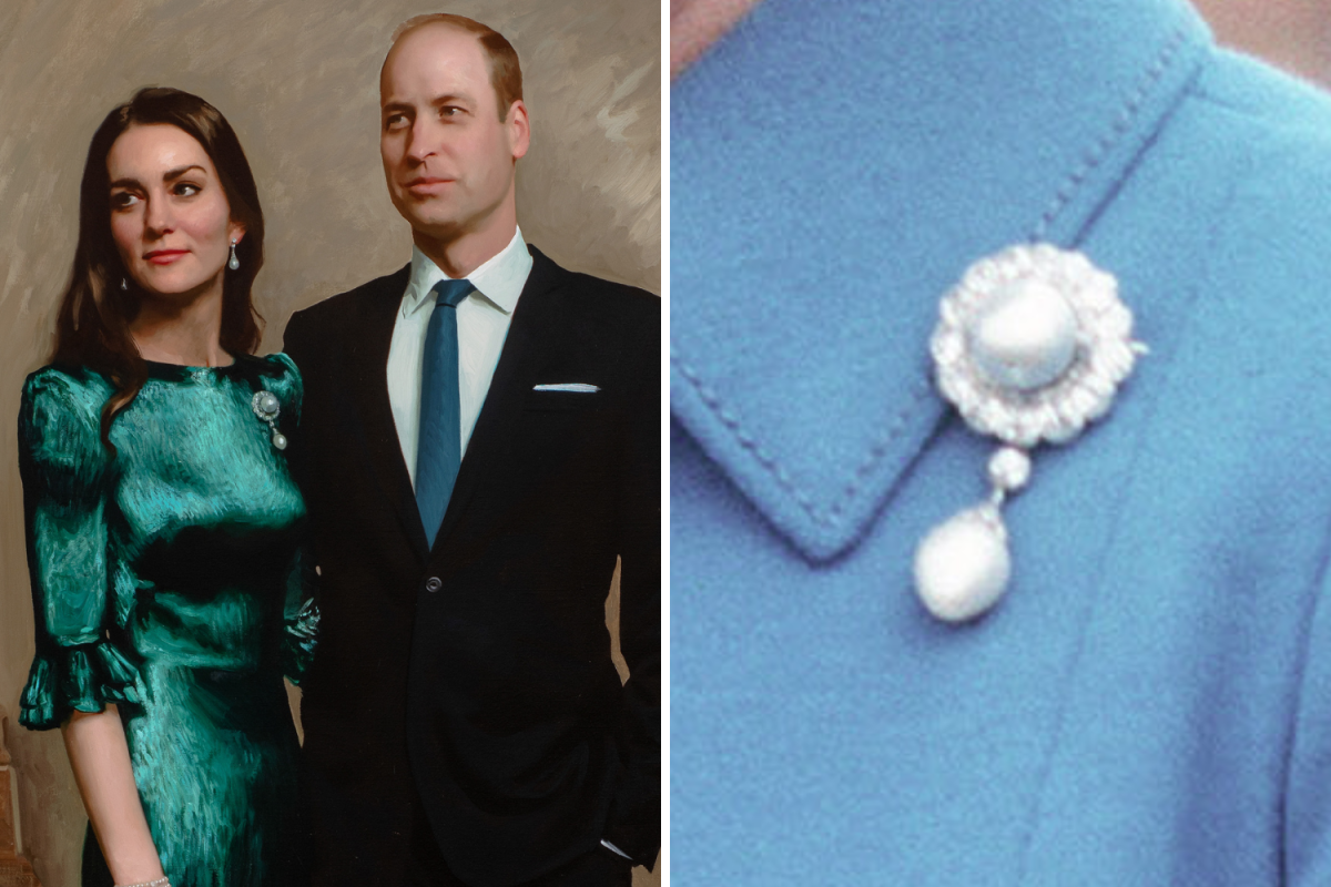 Kate Middleton Duchess of Cambridge Brooch
