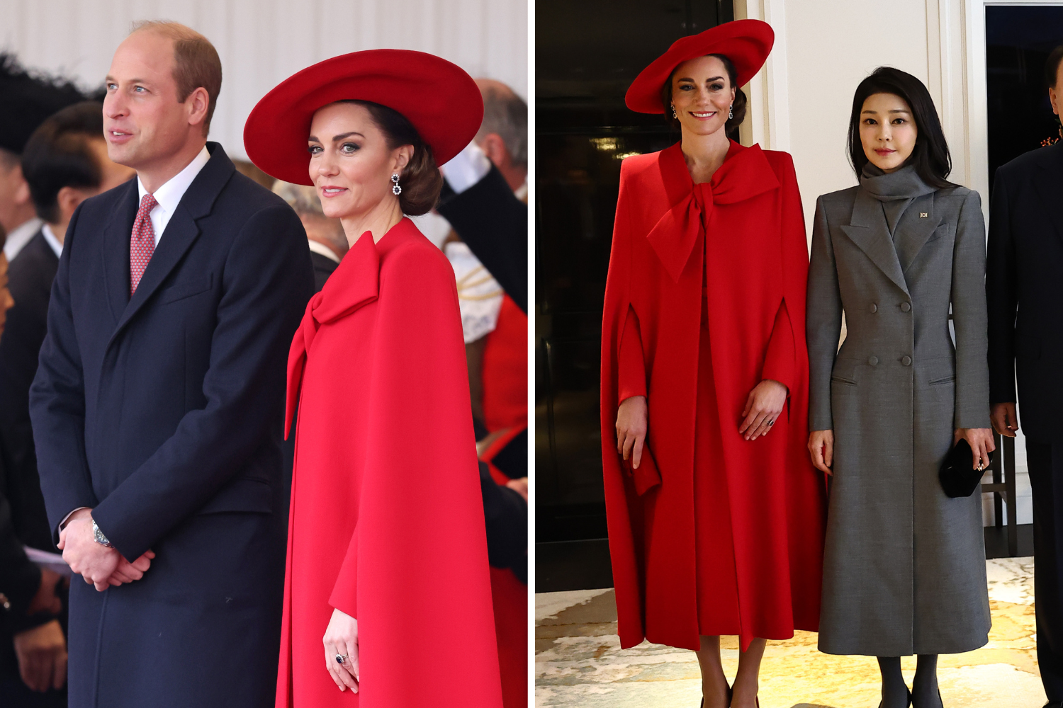 Kate Wears Strathmore Rose Tiara At UK State Dinner.