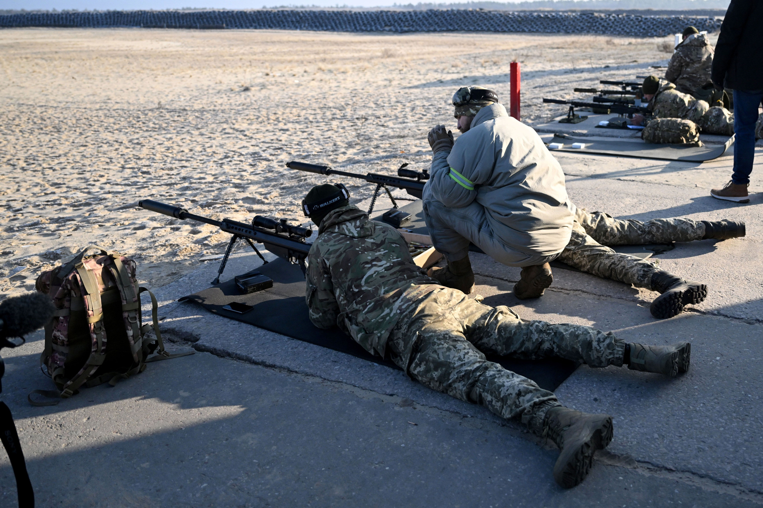 Ukraine Sniper Saves Fellow Soldier From Ambush in Incredible Video ...