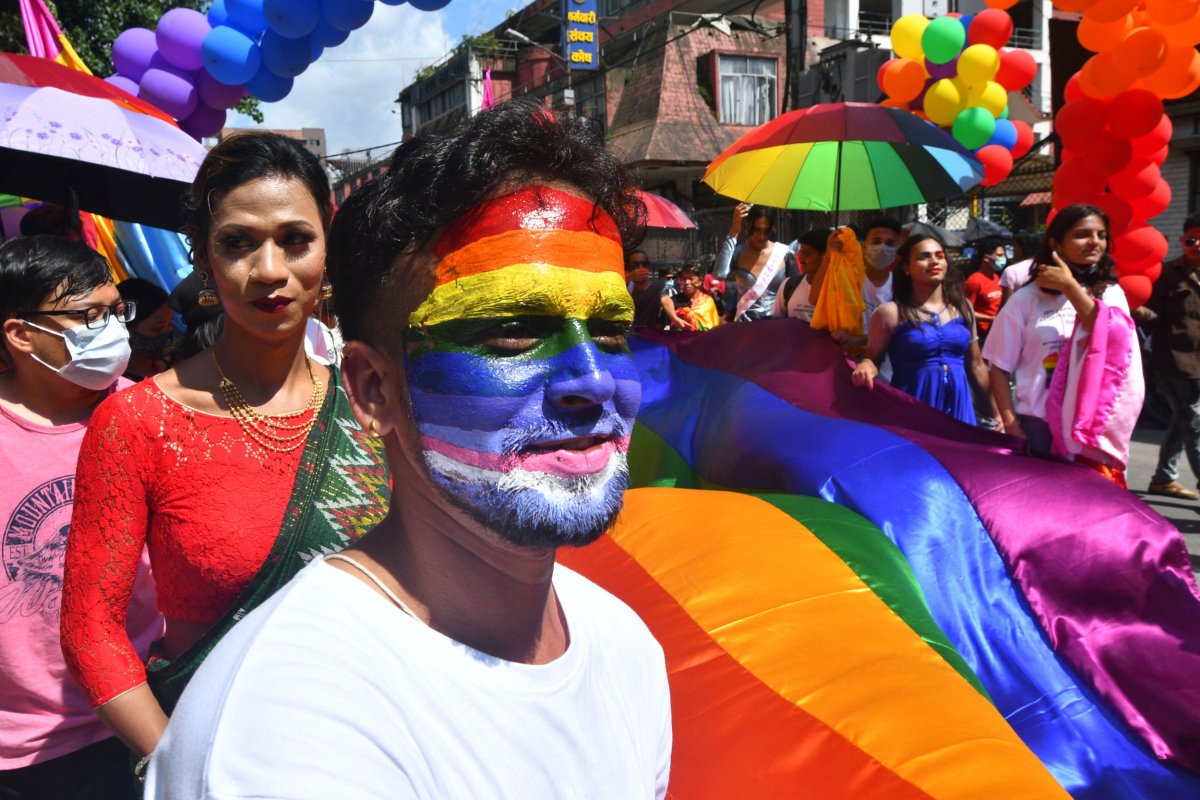 Members of Nepal's LGBTQ
