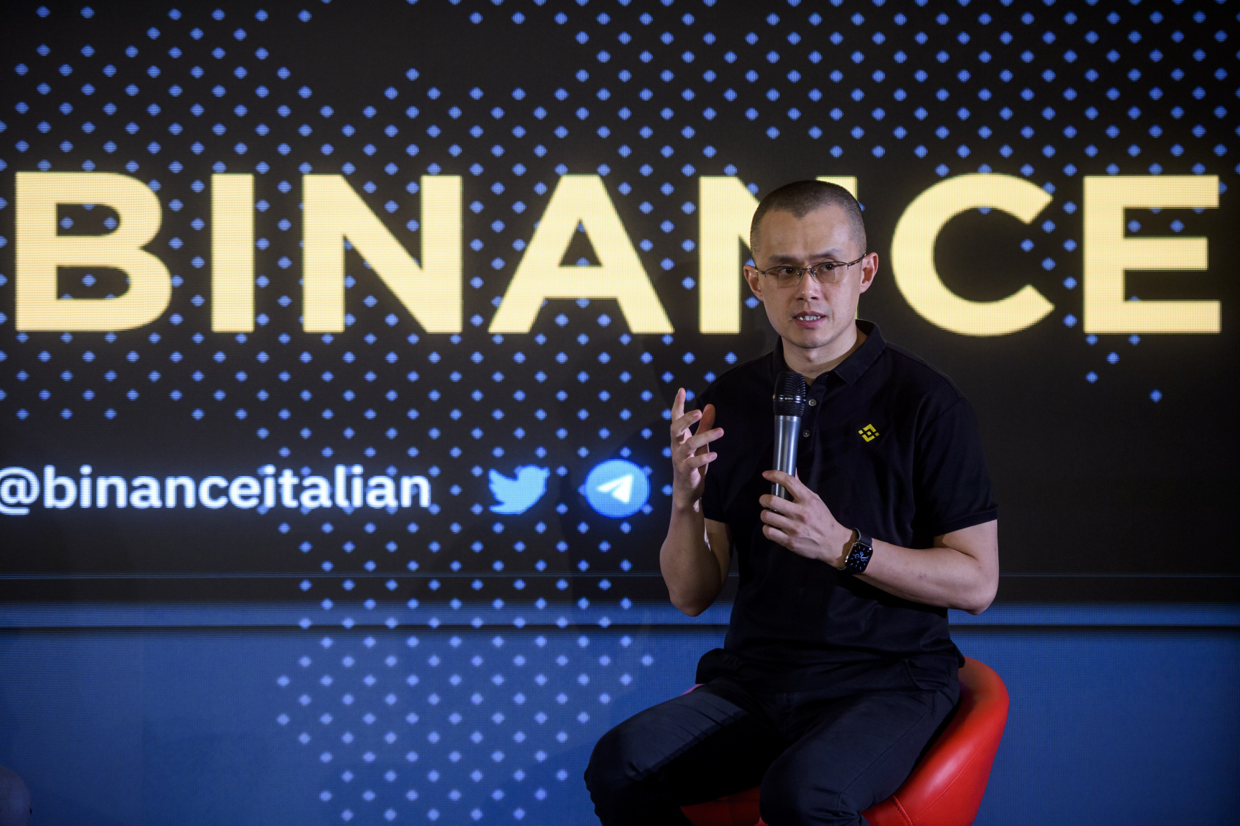 Binance Token Falls After CEO Changpeng Zhao Settlement