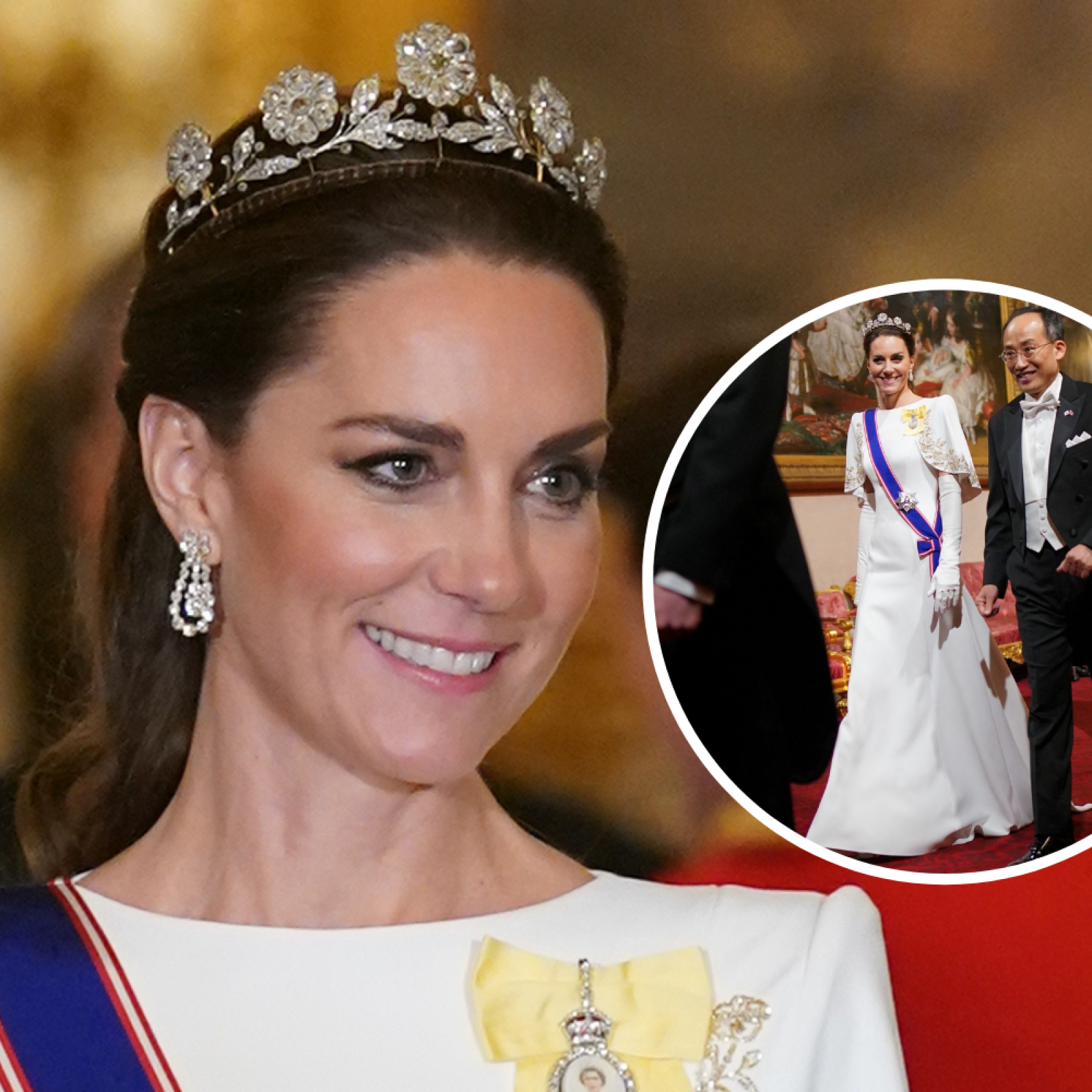Kate middleton banquet dress outlet