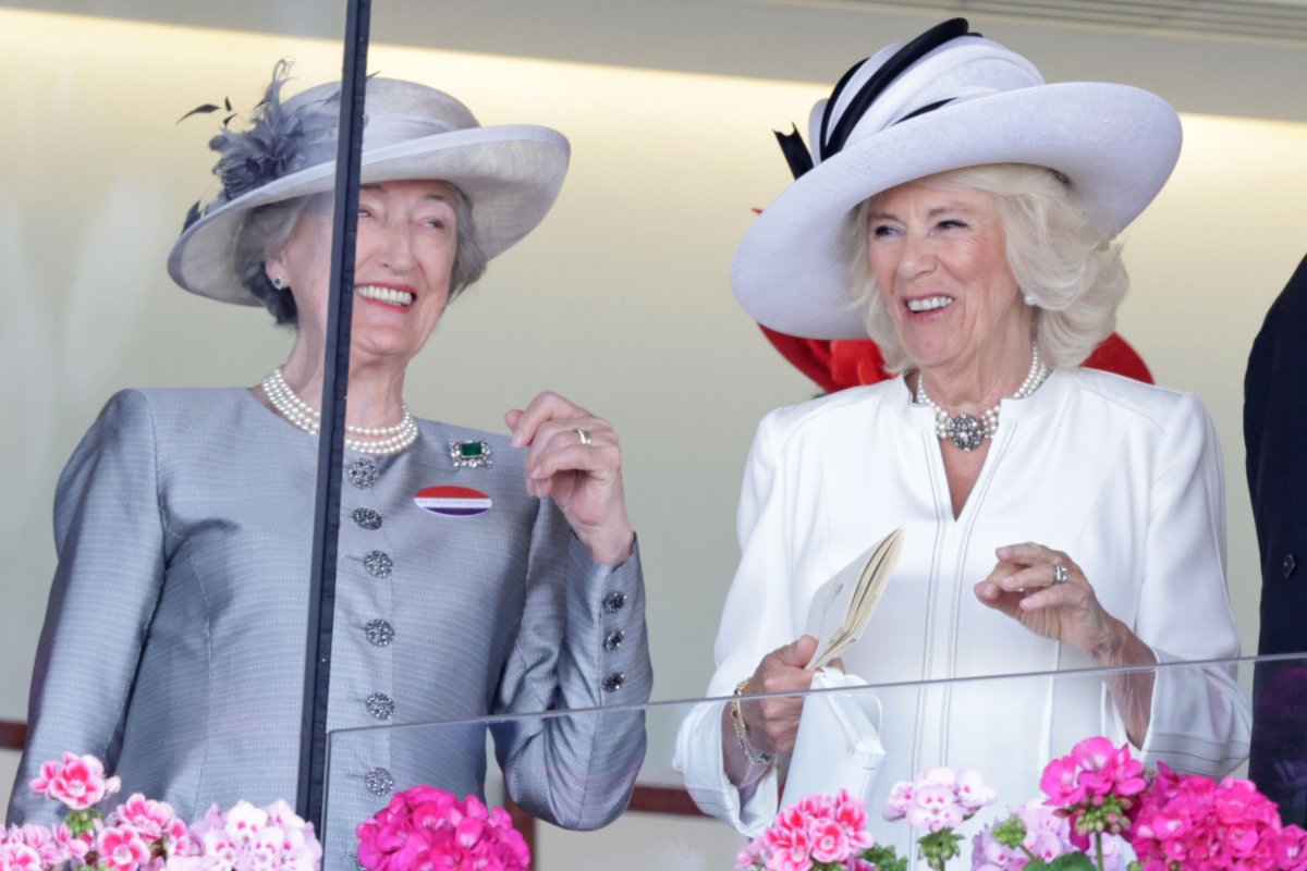 Lady Susan Hussey and Queen Camilla