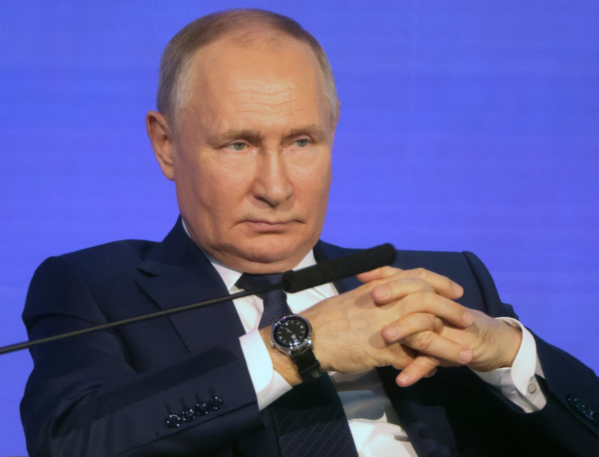 Vladimir Putin during Moscow event November 2023