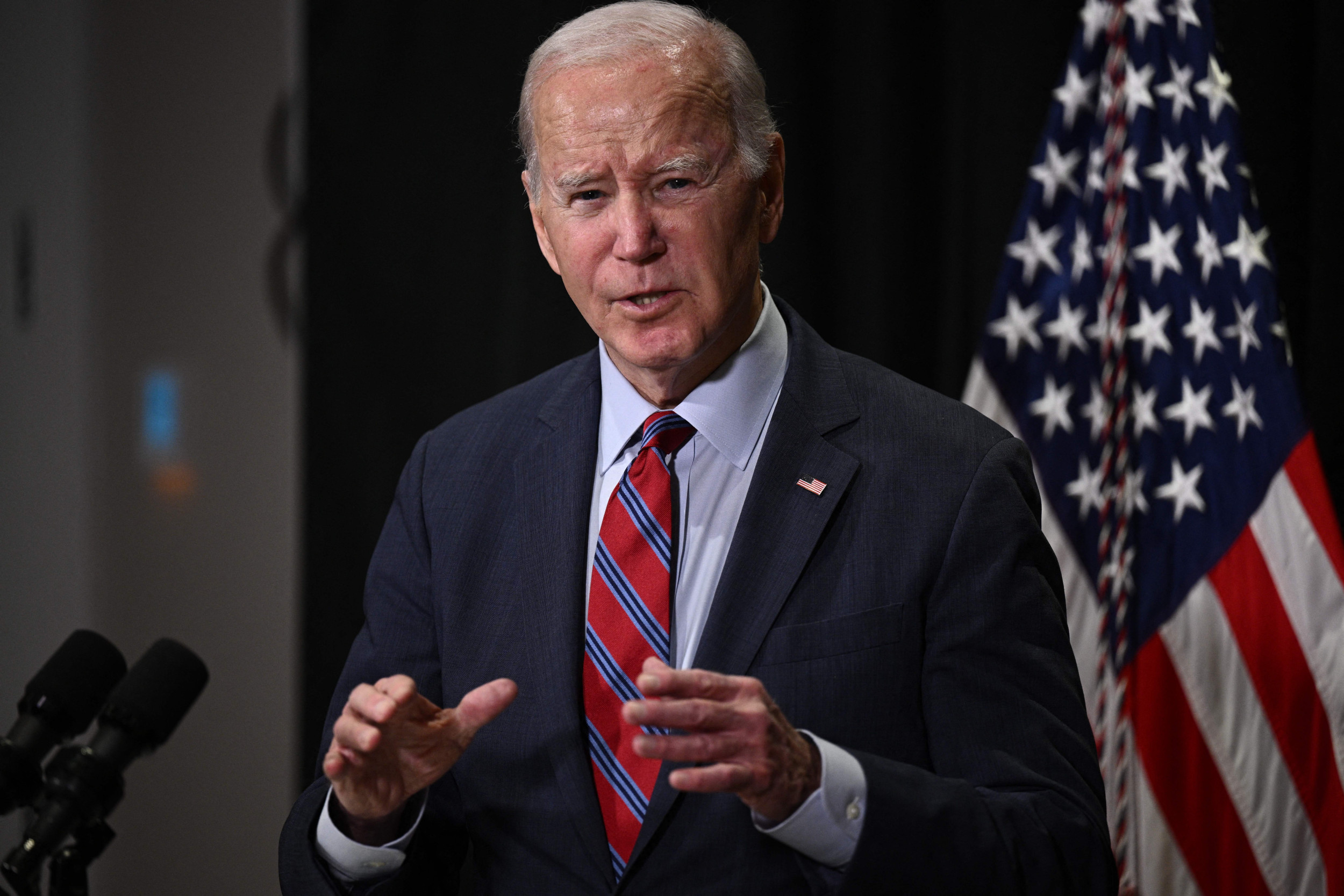 Biden Met With Protests as He Touts Israel-Hamas Hostage Deal