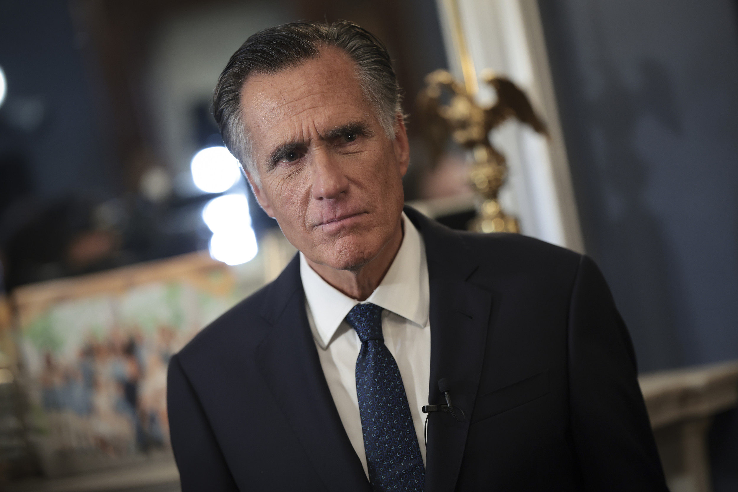 MAGA Furious Over Mitt Romney Saying He'd Vote for Democrats