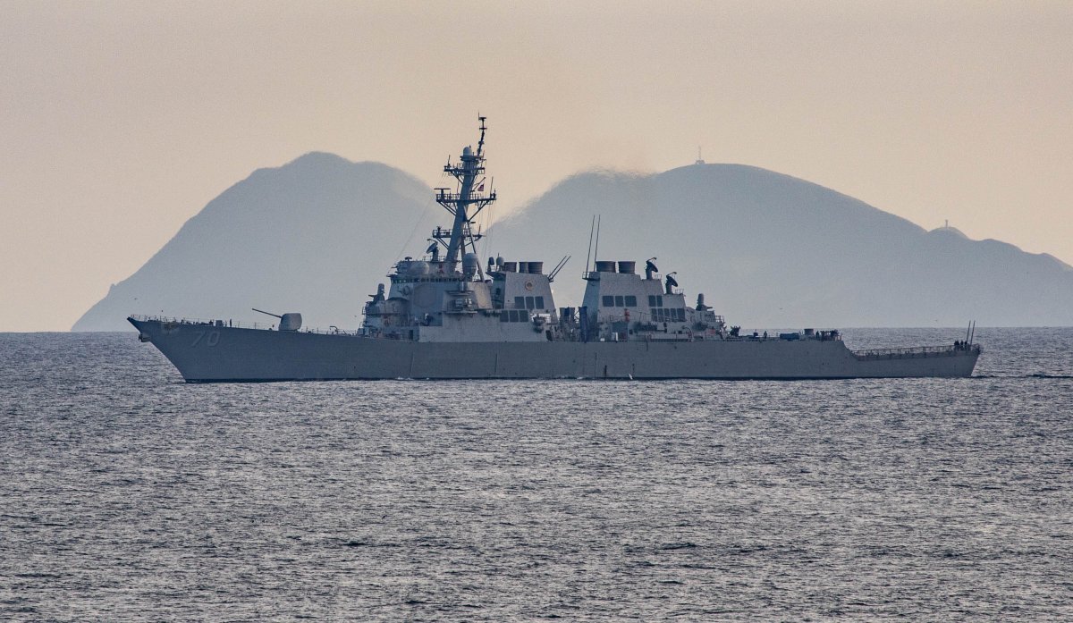 US Ship in China Confrontation