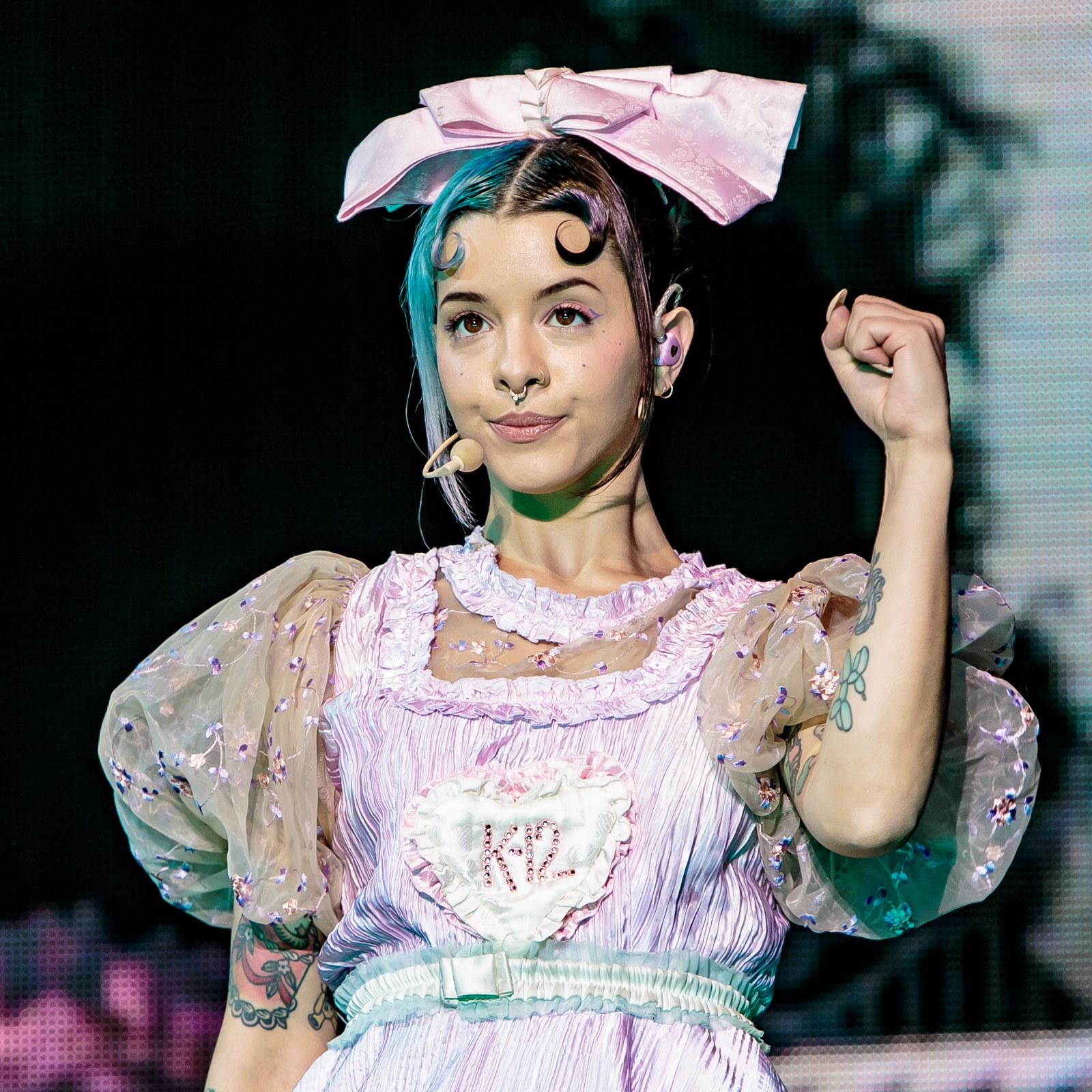 Melanie Martinez Mic Cuts Out During Concert As Palestinian Flag