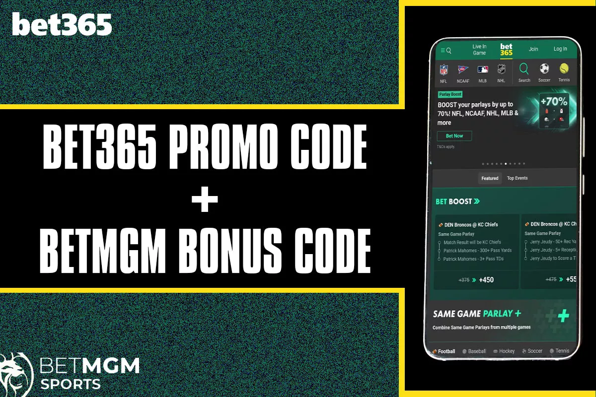 Bet365 Promo Code + BetMGM Bonus Code Unlock $2,500 MNF Bonuses - Vimarsana News