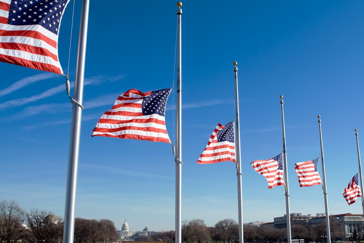Why Are US Flags At Half Mast Today?