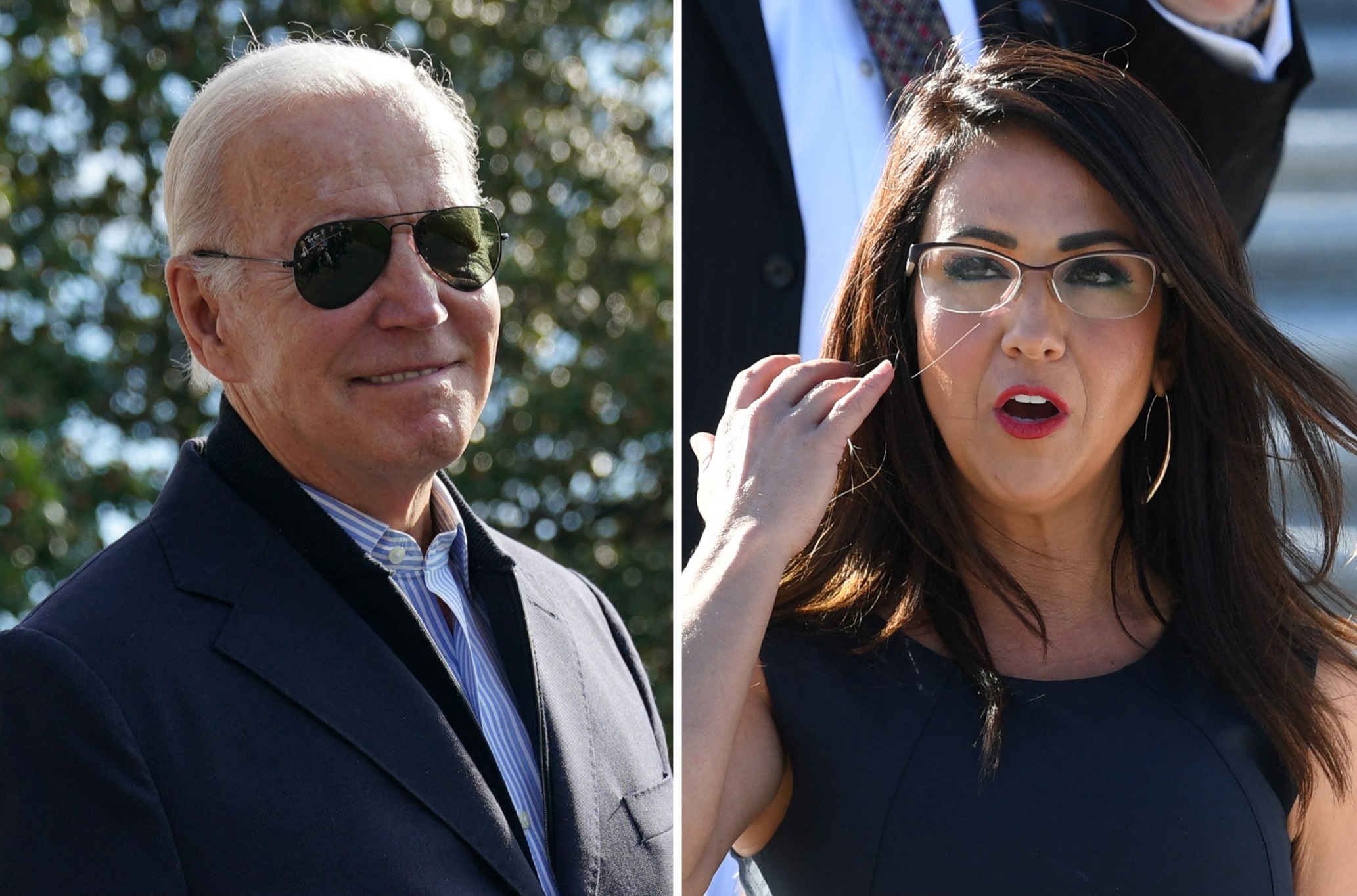 Joe Biden and Lauren Boebert Exchange Blows in Colorado