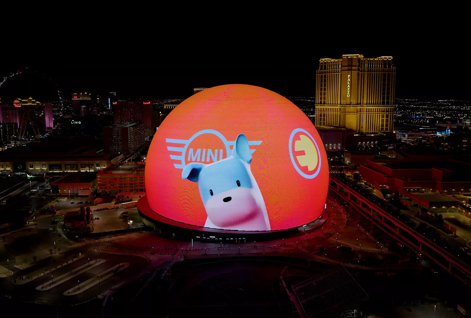 Las Vegas Sphere Is America's New Auto Advertising Hot Spot - Vimarsana News