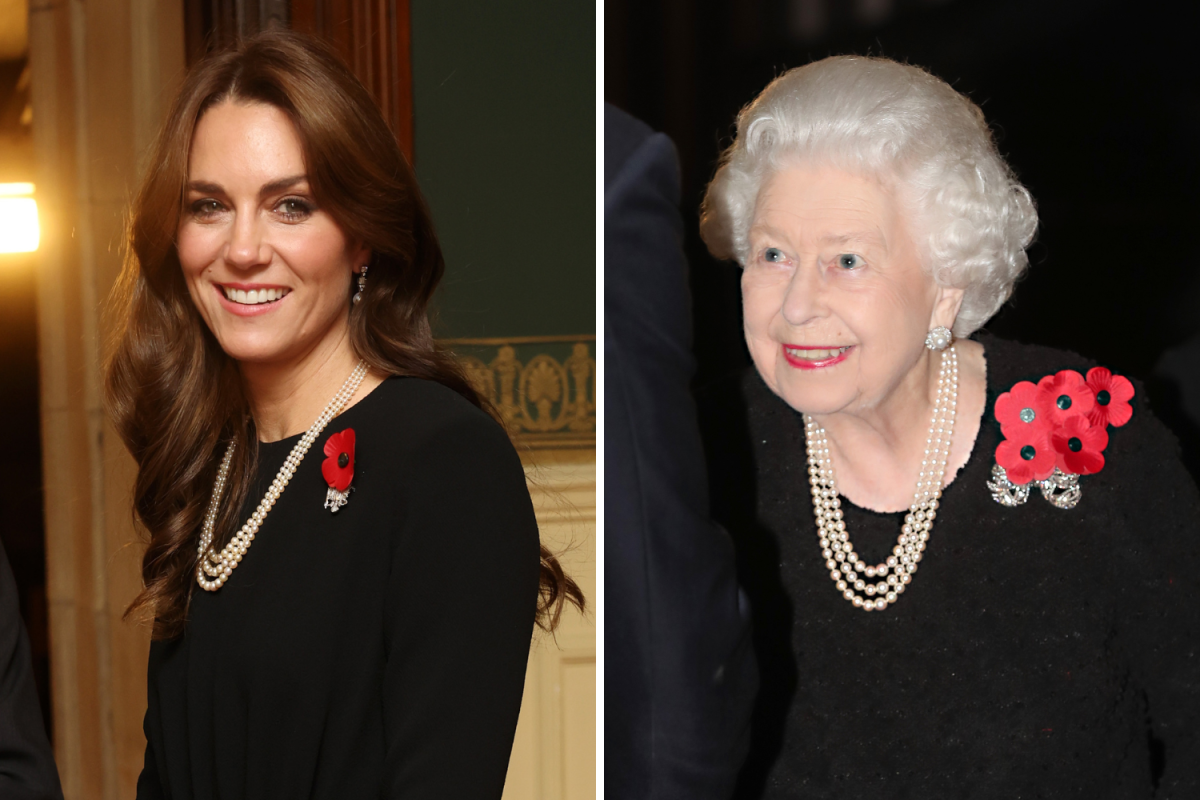 Kate Middleton Three Strand Pearl Necklace