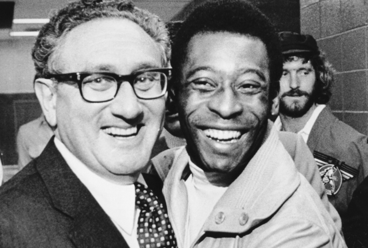 Henry Kissinger and Pele