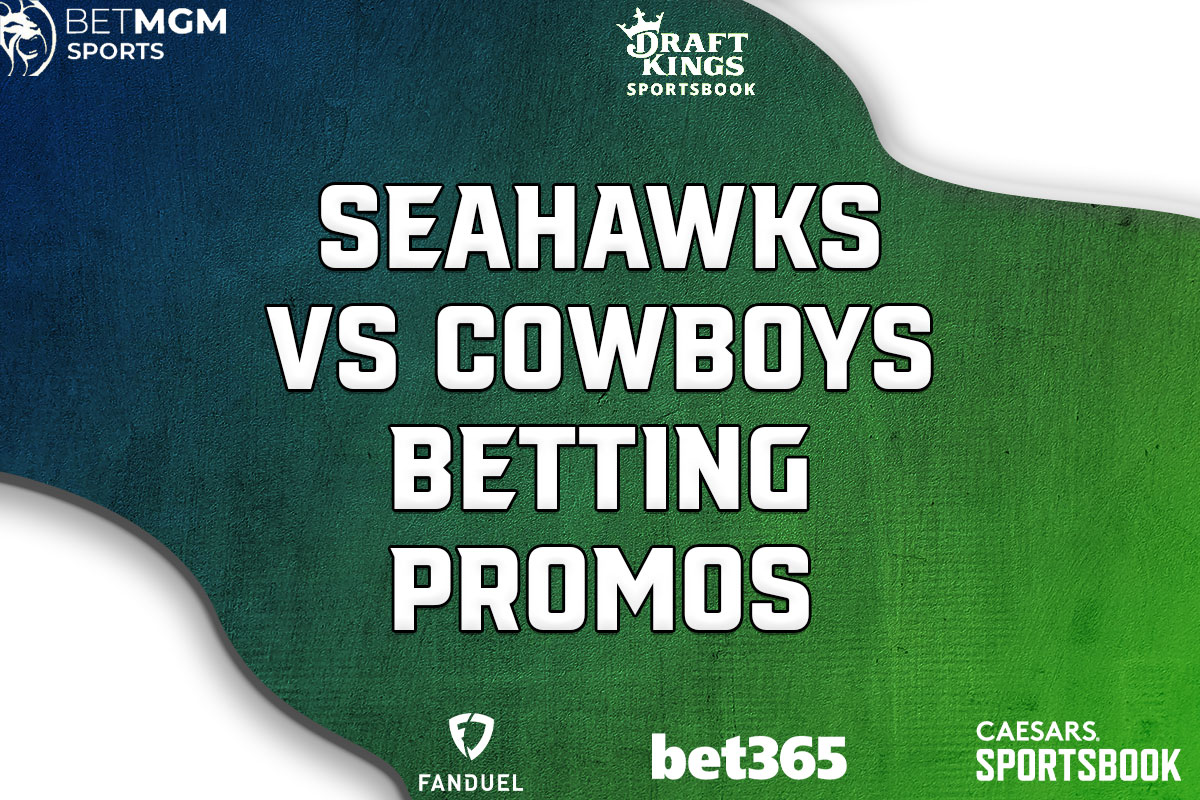 Seahawks-Cowboys Betting Promos: $3,800 TNF Bonuses From DraftKings, More