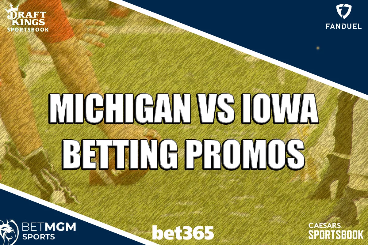 Michigan-Iowa Betting Promos: Secure $3,800 Bonuses From DraftKings, More - Vimarsana News
