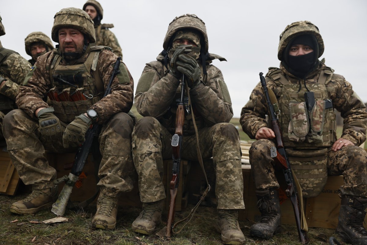Ukrainian military personnel 
