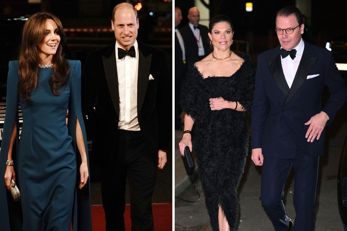 Prince William, Kate and the Swedish Royals
