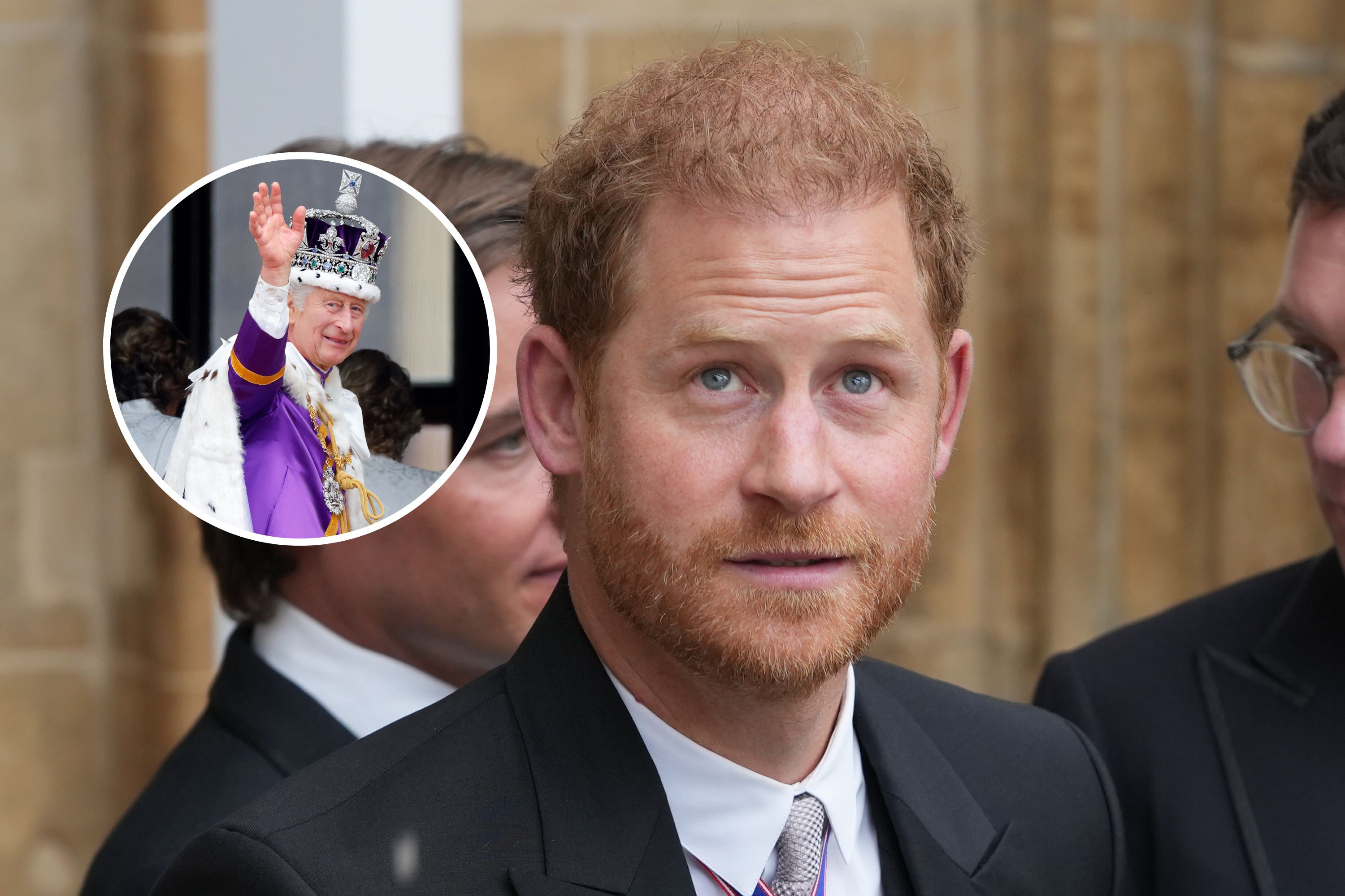 Prince Harry at King Charles' Coronation