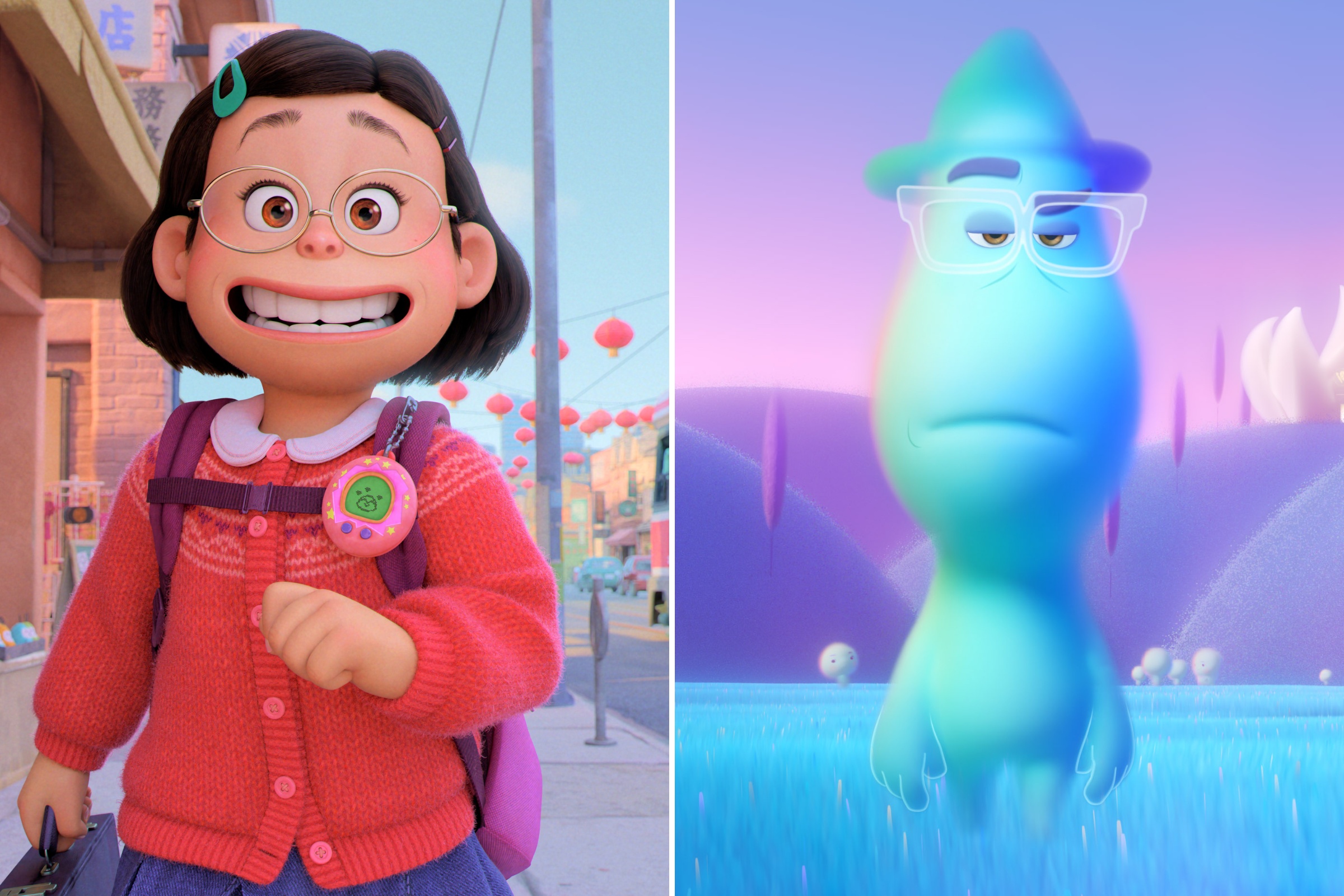 How do the newest Pixar films Soul and Luca compare to each other
