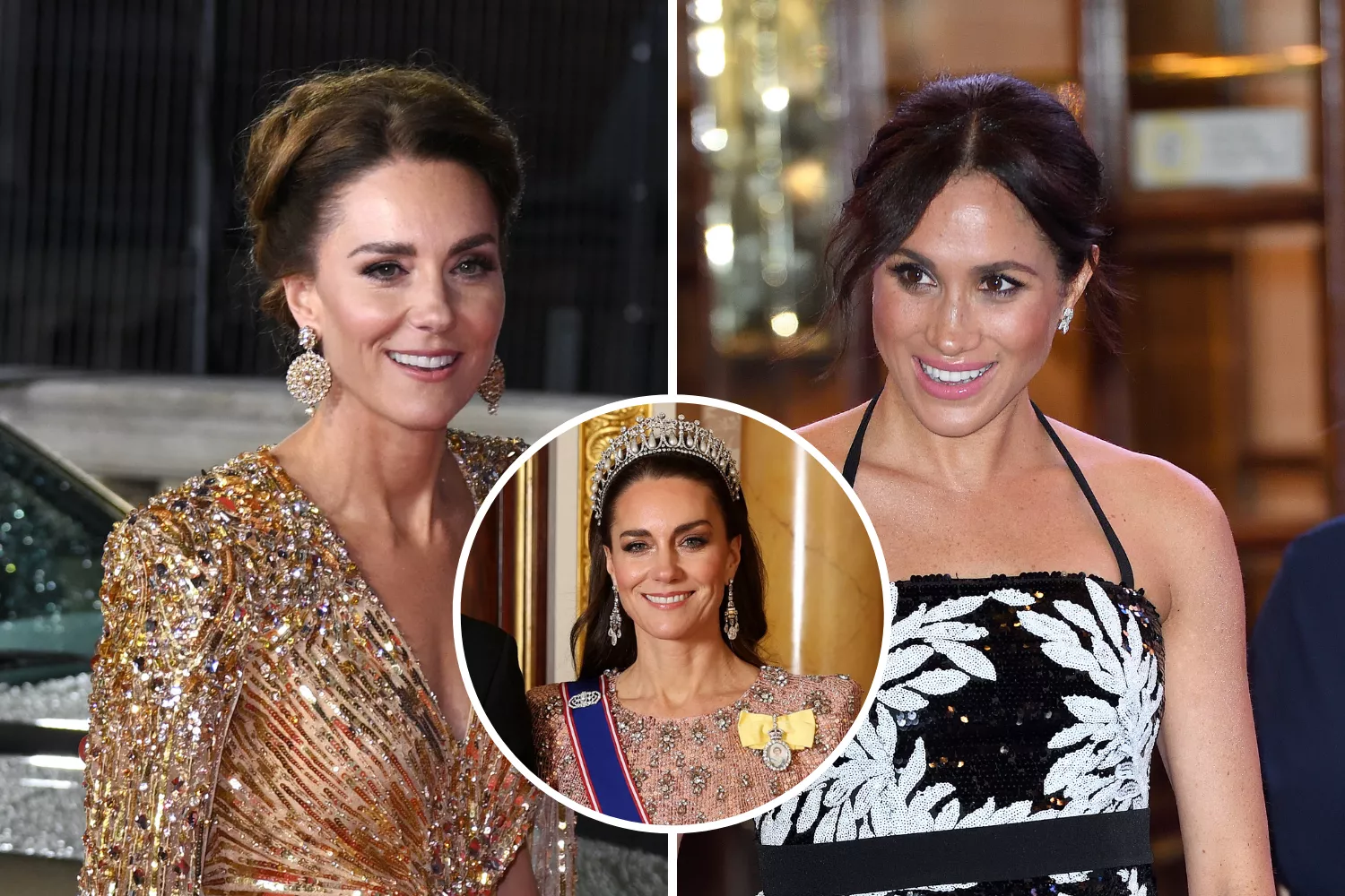 Six Times Kate Middleton and Meghan Markle Sparkled in Sequins