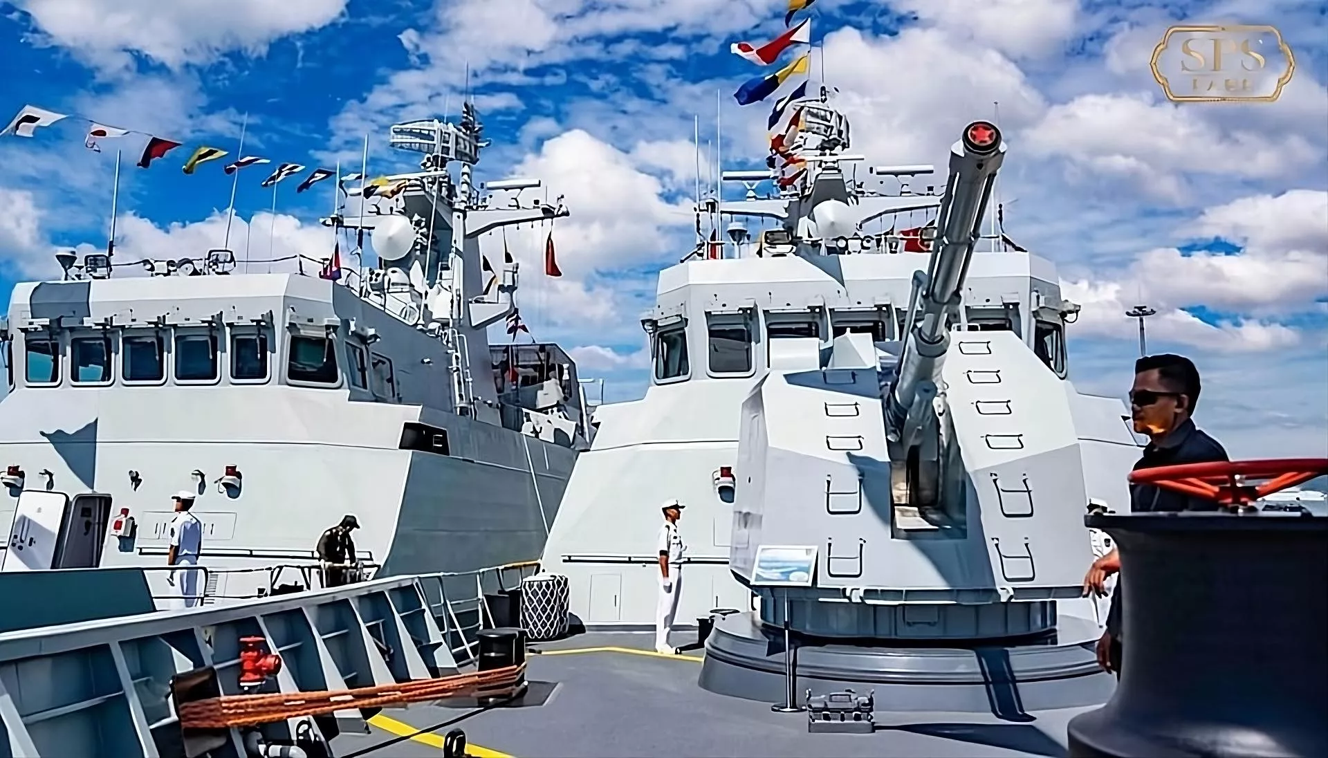Warships Seen at China's Secretive Overseas Naval Base for the First Time - Vimarsana News