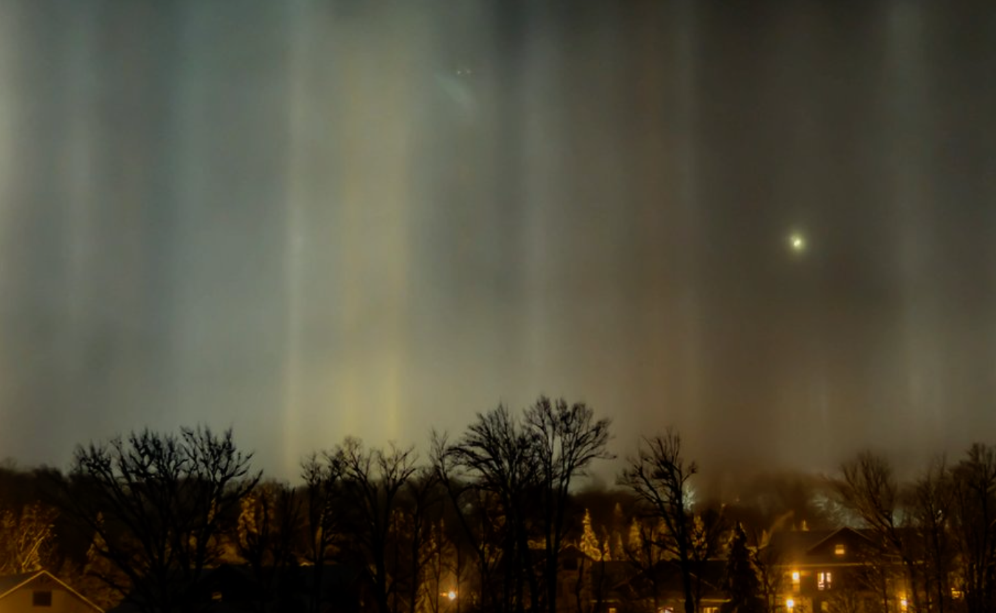 Photo Shows Bizarre Ice Crystals Form Over New England Newsweek