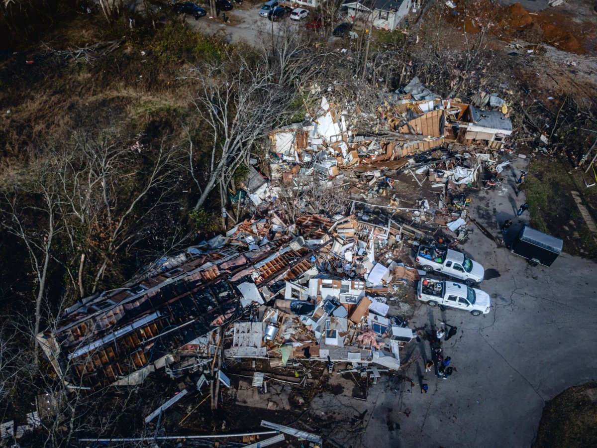 Tennessee Tornado Damage 