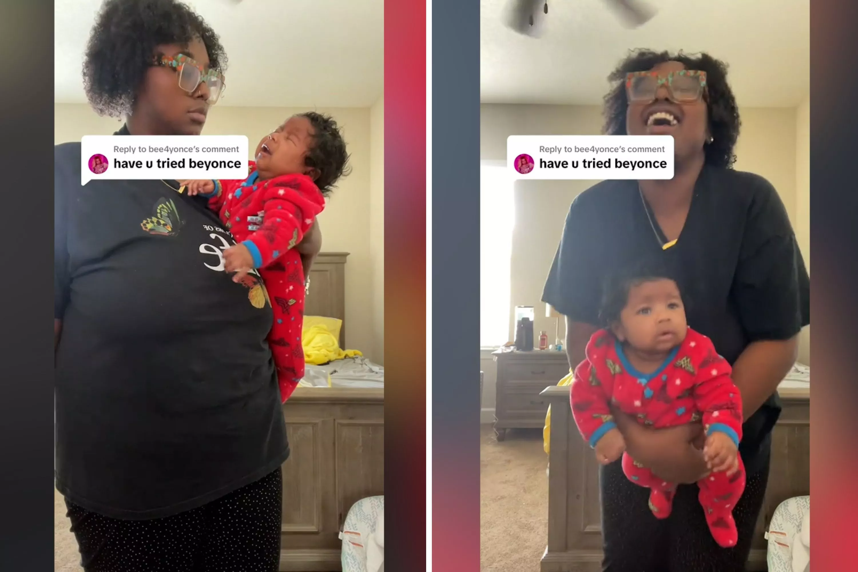 Watch What Happens When Mom Plays This Classic Beyoncé Track to Crying Baby - Vimarsana News