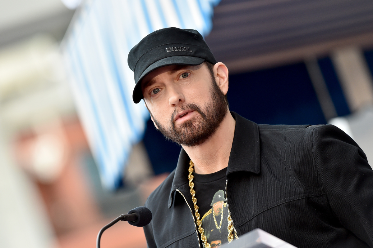 Eminem in January 2020