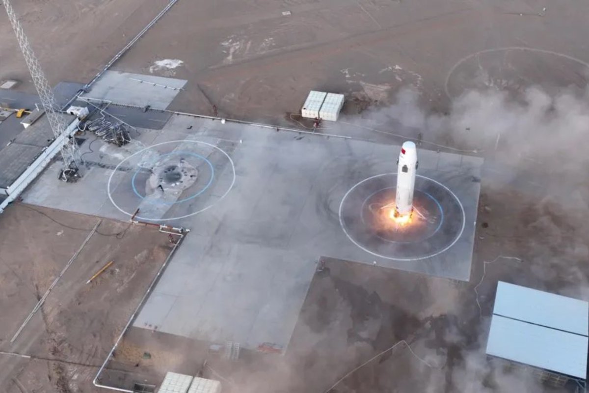 SpaceX Rival iSpace Tests Reusable Rocket Section