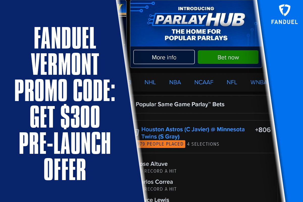 FanDuel Vermont Promo Code Get 300 PreLaunch Offer