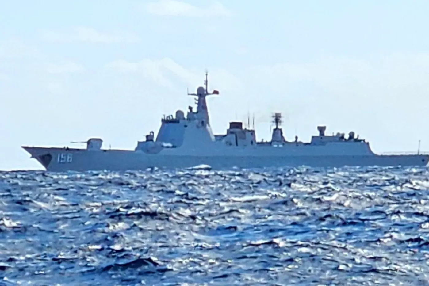 Photos Show Chinese Navy Warships Sailing Up Taiwan Coast - Vimarsana News
