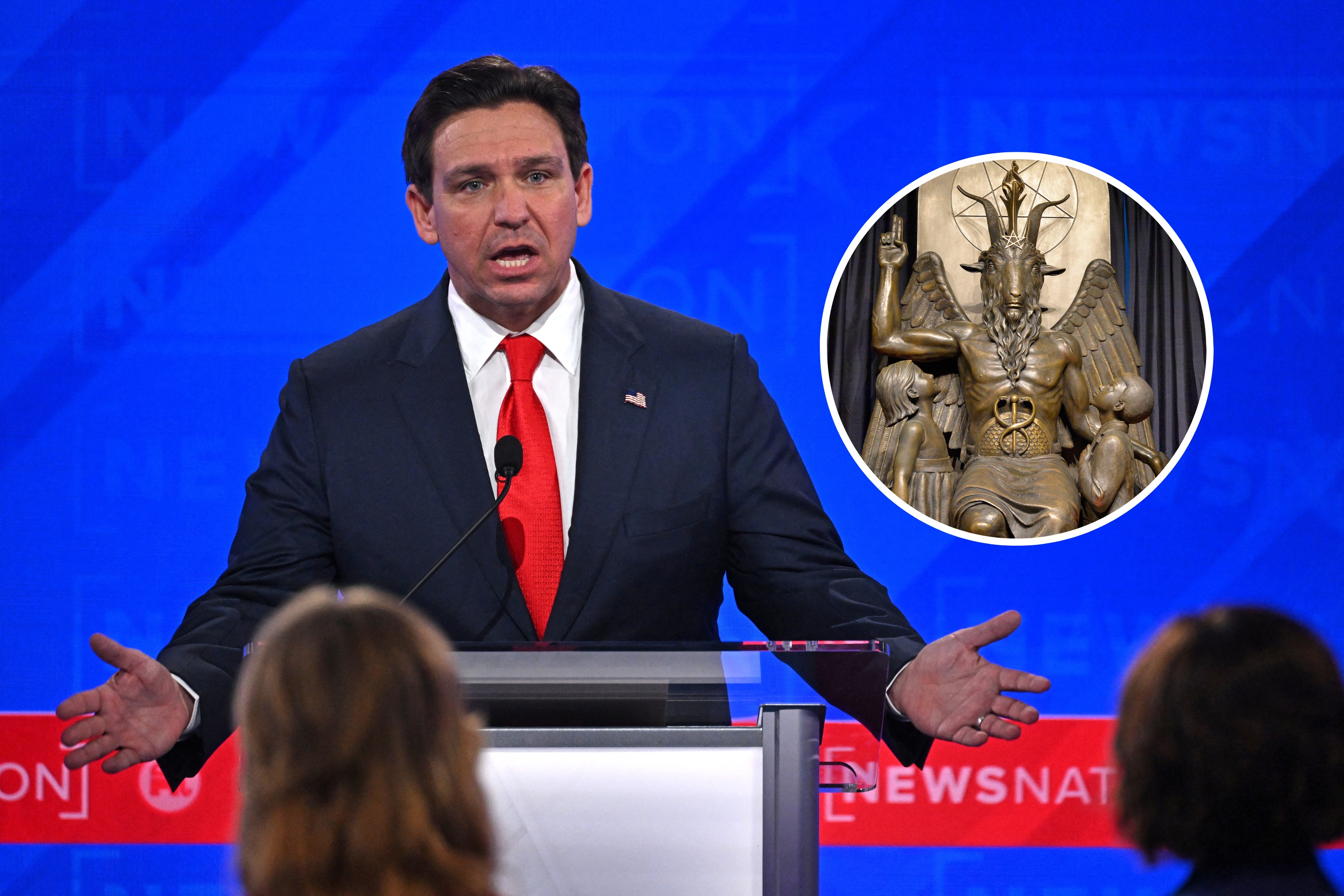 Ron DeSantis Condemnation of Satan Backfires Ron DeSantis Condemnation of Satan Backfires