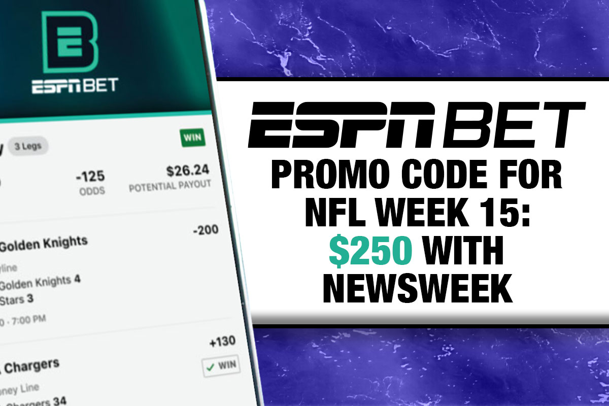 ESPN BET Promo Code for NFL Week 15 Grab 250 Bonus With NEWSWEEK