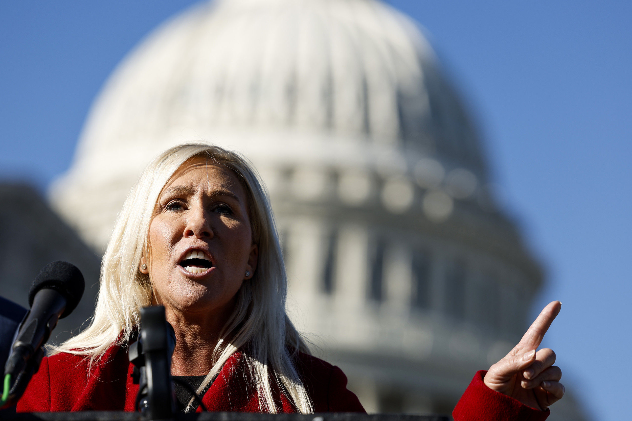 Marjorie Taylor Greene Wants Democrats and Media Figures Jailed