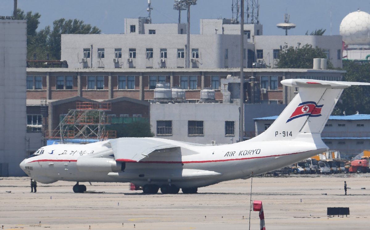 North Korean Air Koryo Il-76 Transport Aircraft 