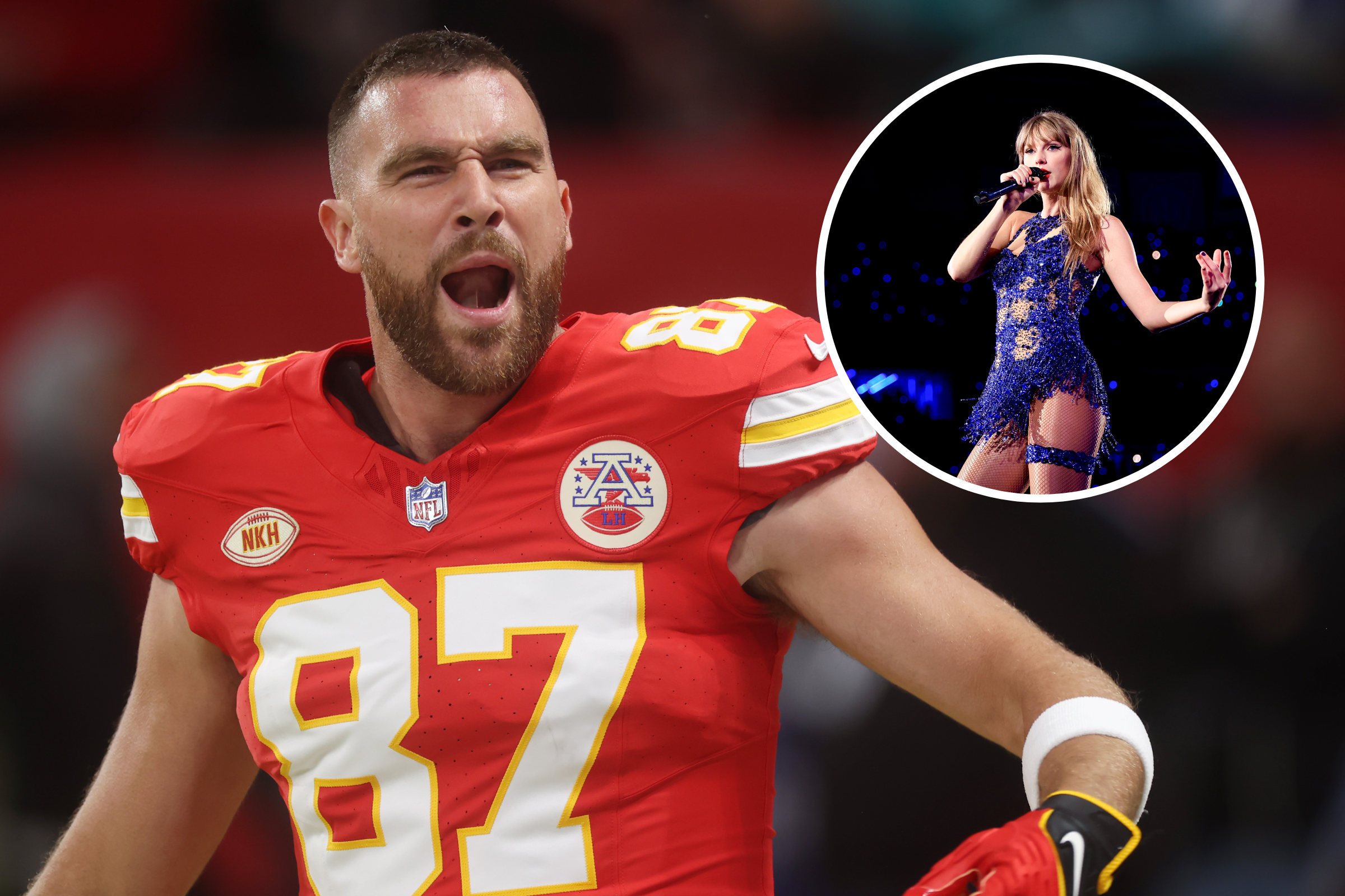 Taylor Swift: I'm just at games to support Chiefs, Travis Kelce