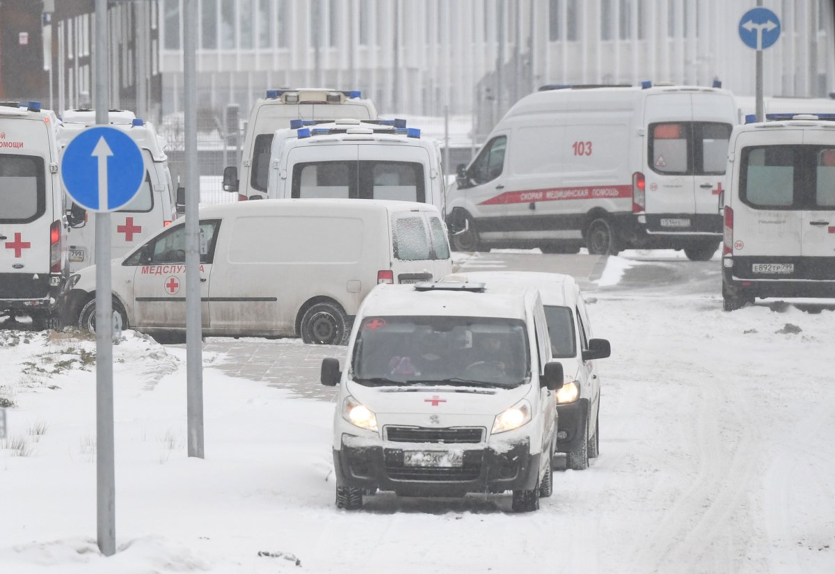 Ambulances in Moscow