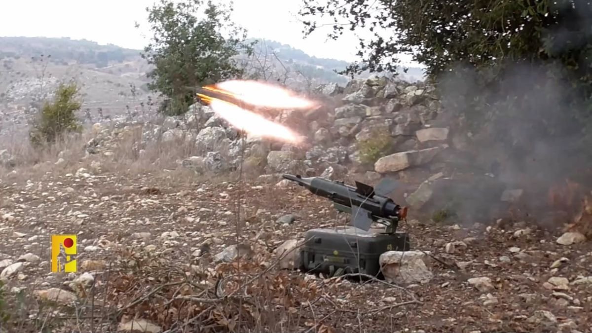 Hezbollah, anti-tank, missile, site, attacks, Israel