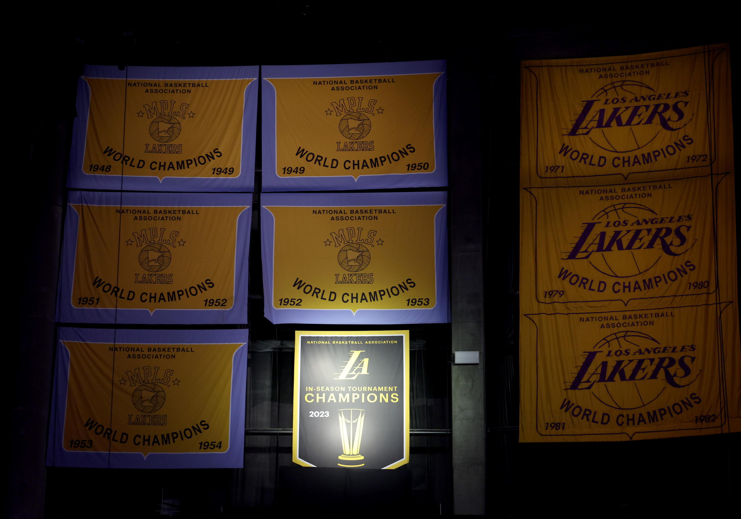 Lakers Roasted for Hanging In-Season Tournament Banner - Newsweek