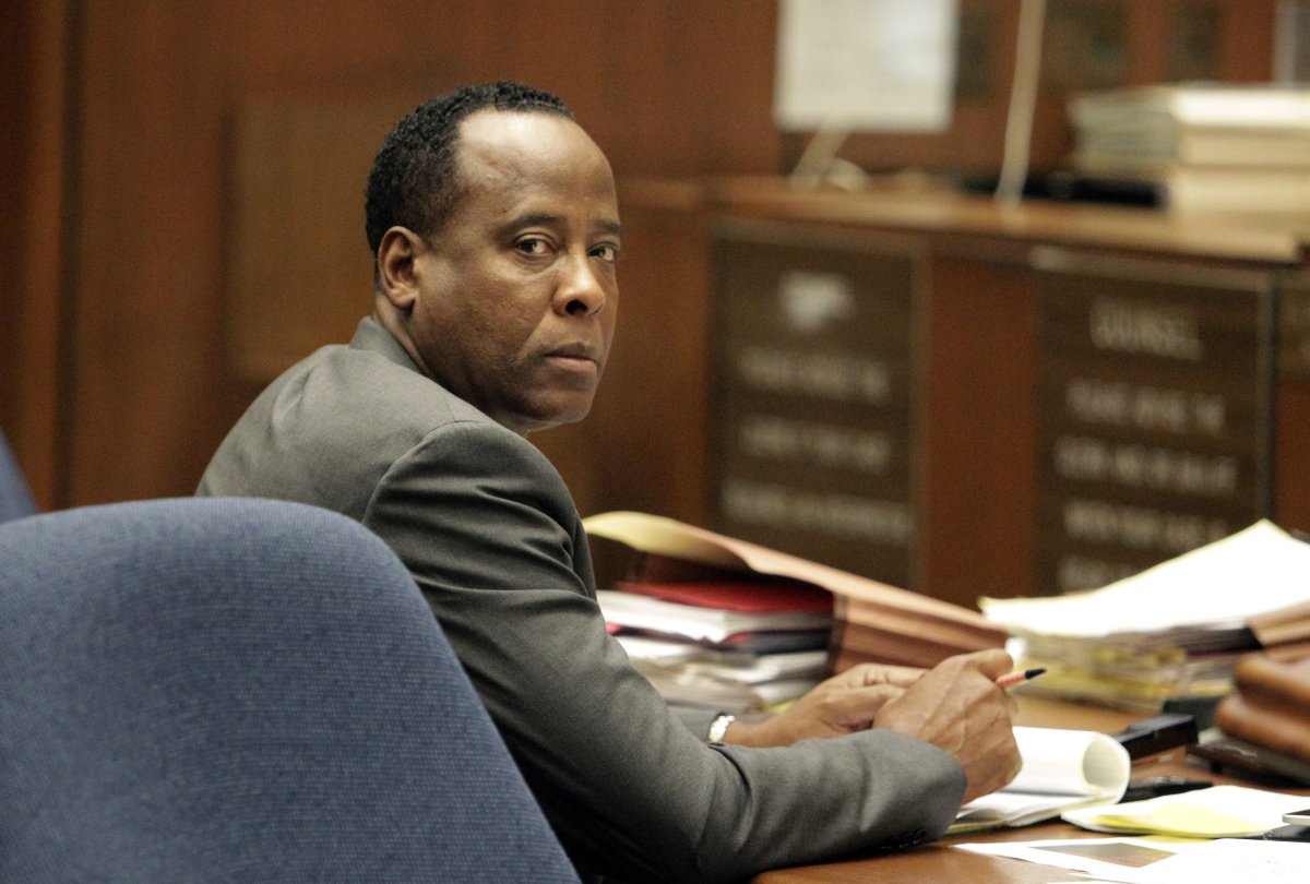 Conrad Murray during his 2011 trial 