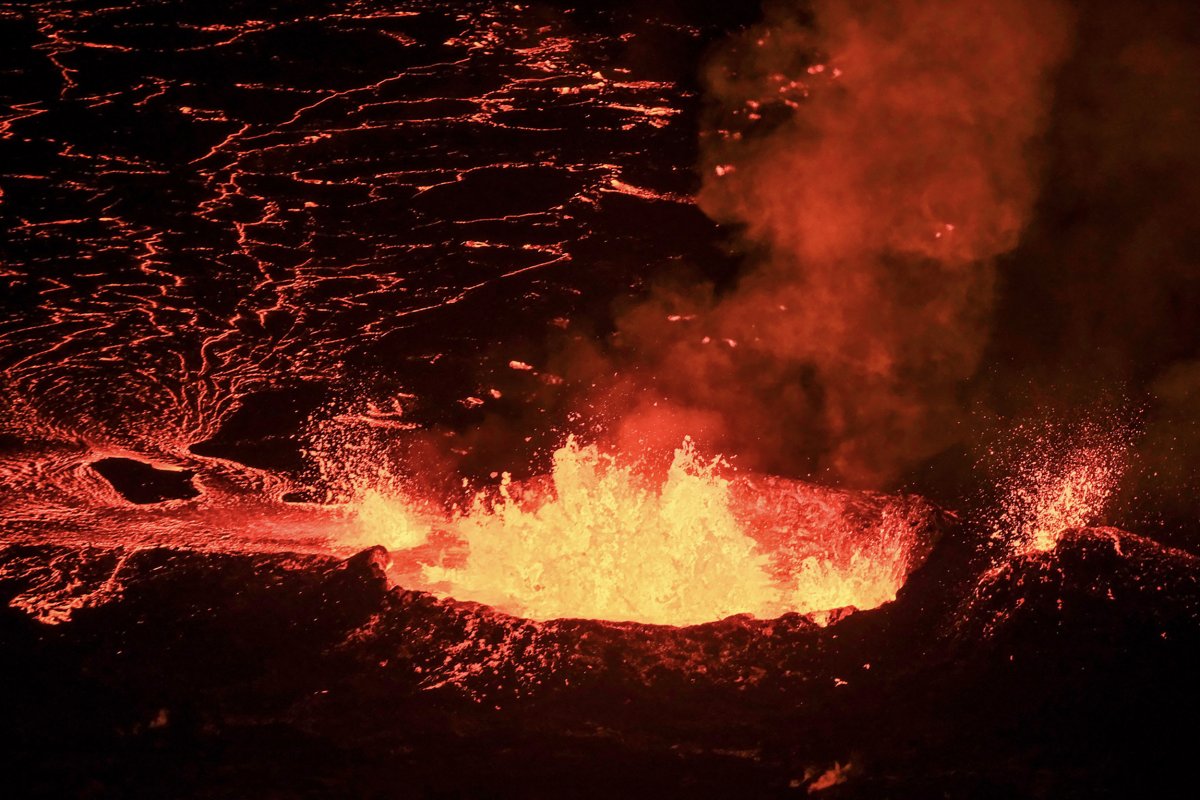 Iceland lava