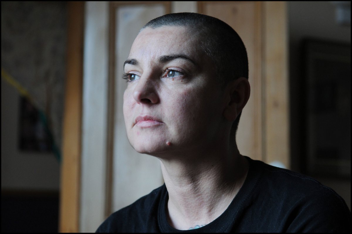 Irish singer and songwriter Sinead O'Connor