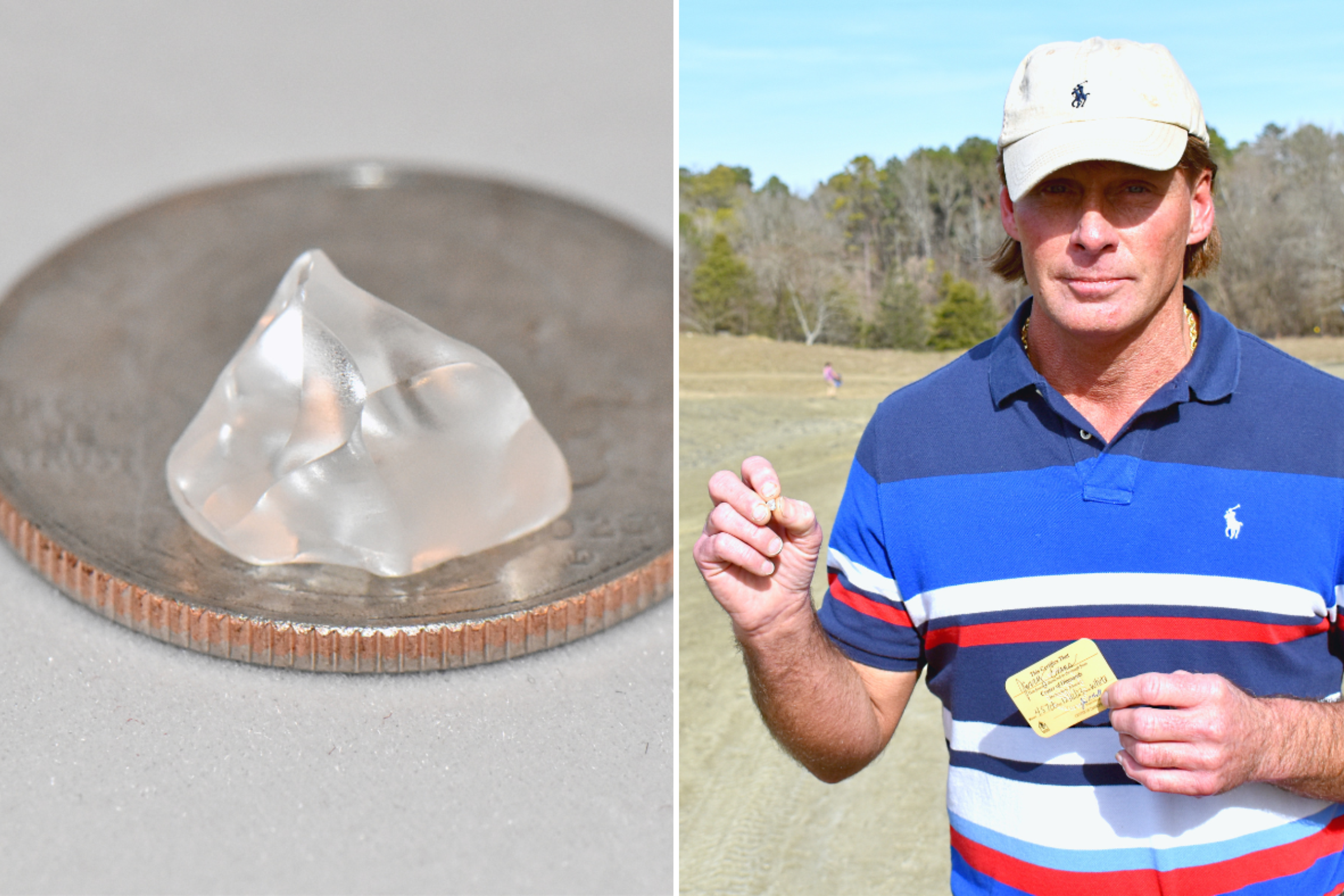 Man Finds &lsquo;Spectacular&rsquo; 4.87-Carat Diamond in State Park - Newsweek