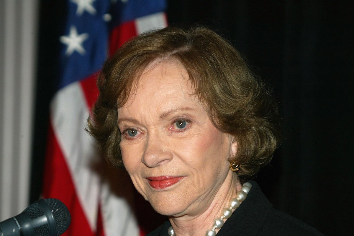 Former first  lady Rosalynn Carter