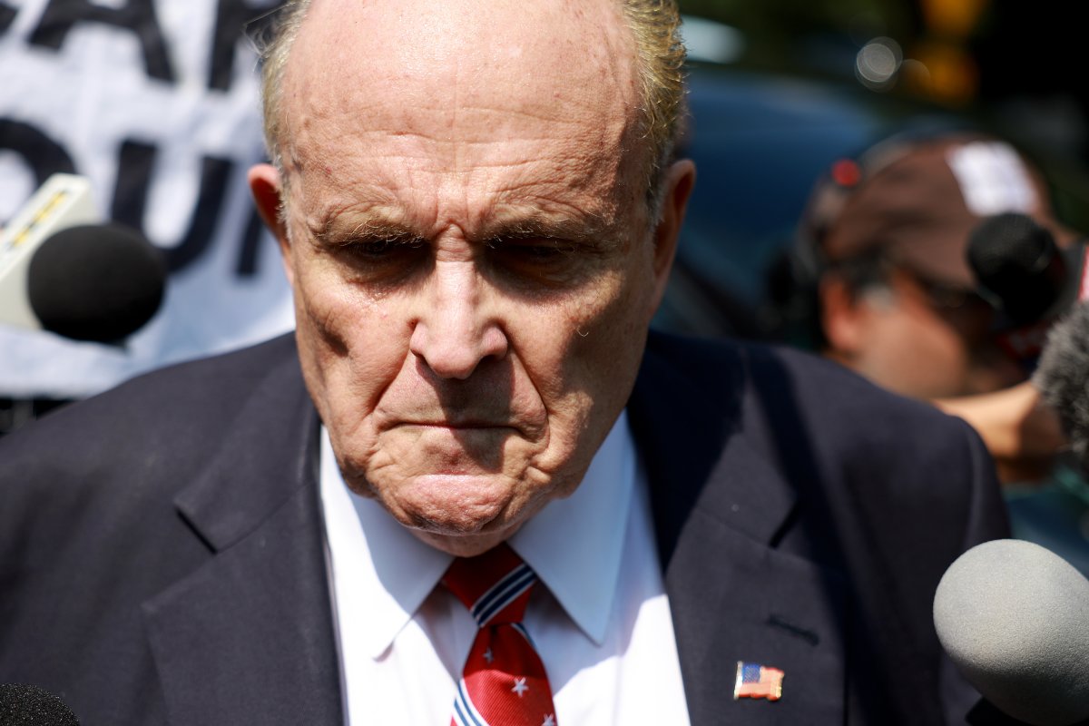 Rudy Giuliani's sinking ship