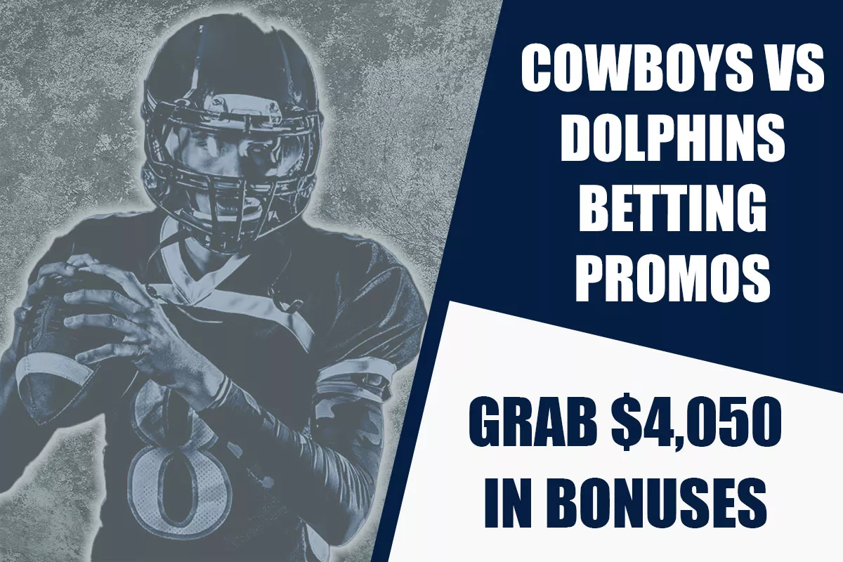 Cowboys-Dolphins Betting Promos: Grab $4,050 Bonuses From ESPN BET, More - Vimarsana News
