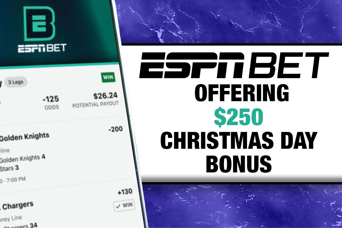 ESPN BET Is Offering $250 NFL, NBA Christmas Day Bonus